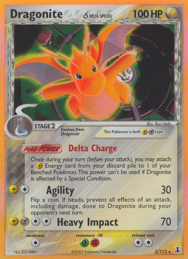 Dragonite (3/113) (Delta Species) [EX: Delta Species] | Exor Games Summserside