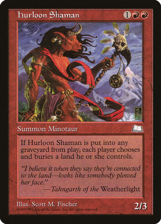 Hurloon Shaman [Weatherlight] | Exor Games Summserside