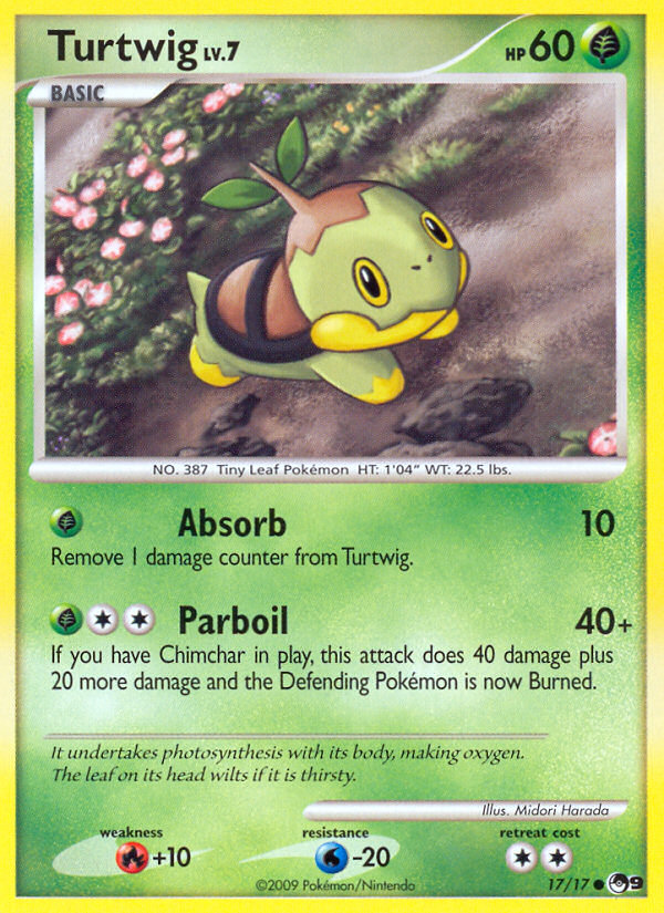 Turtwig (17/17) [POP Series 9] | Exor Games Summserside