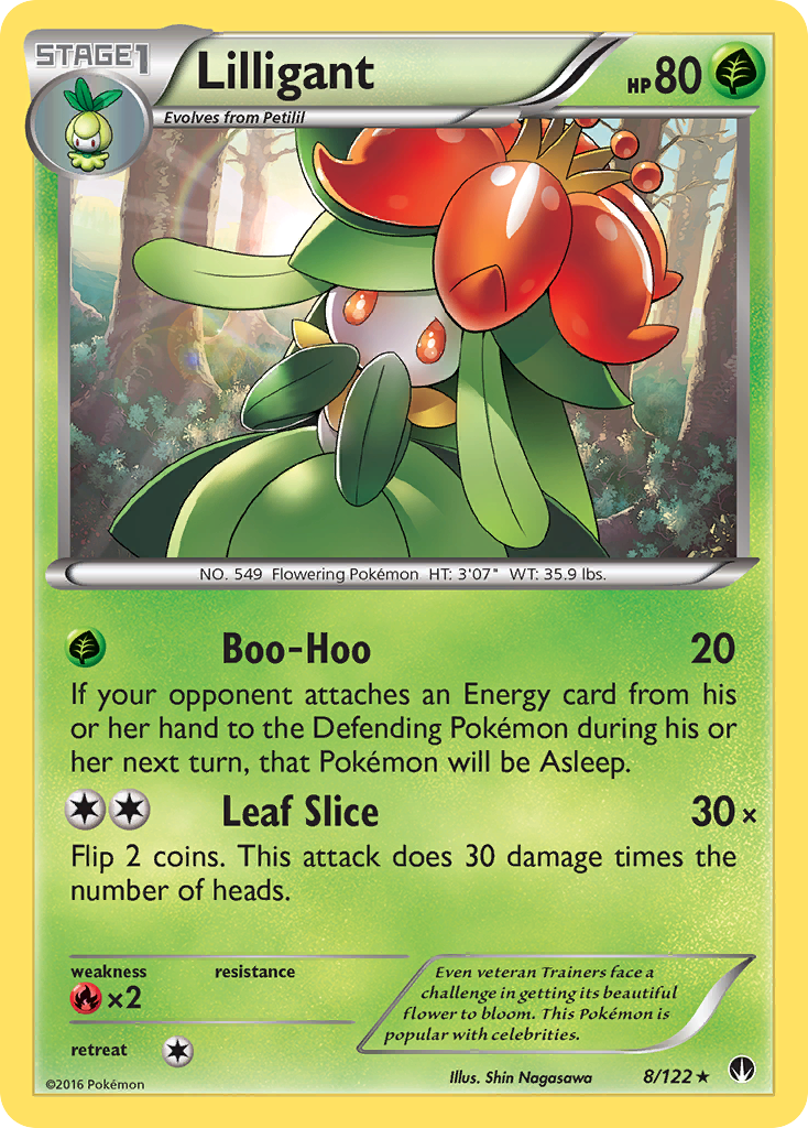 Lilligant (8/122) [XY: BREAKpoint] | Exor Games Summserside