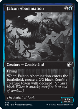 Falcon Abomination [Innistrad: Double Feature] | Exor Games Summserside