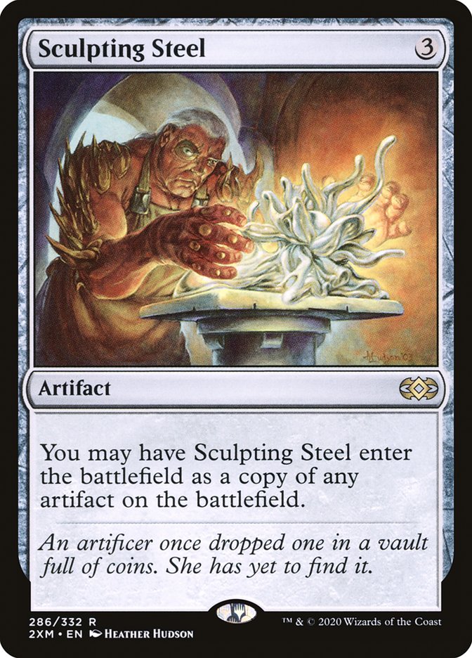 Sculpting Steel [Double Masters] | Exor Games Summserside