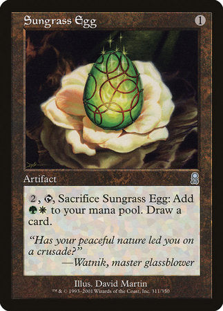 Sungrass Egg [Odyssey] | Exor Games Summserside