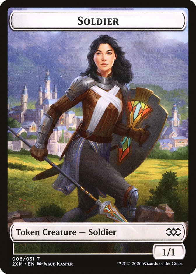 Soldier Token [Double Masters] | Exor Games Summserside