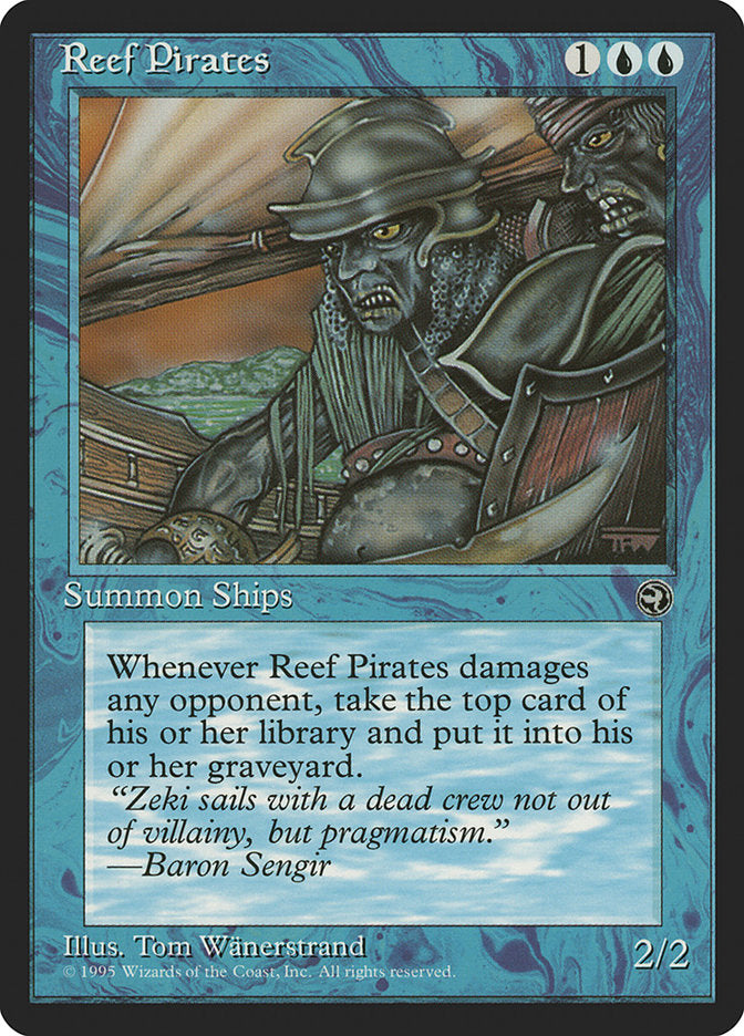 Reef Pirates (Baron Sengir Flavor Text) [Homelands] | Exor Games Summserside