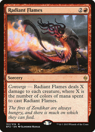 Radiant Flames [Battle for Zendikar] | Exor Games Summserside