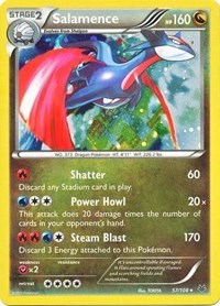 Salamence (57/108) (Cosmos Holo) (Blister Exclusive) [XY: Roaring Skies] | Exor Games Summserside