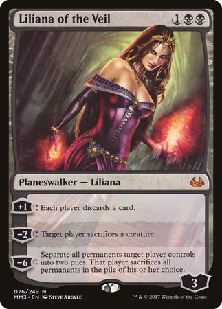 Liliana of the Veil [Modern Masters 2017] | Exor Games Summserside