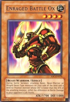 Enraged Battle Ox [IOC-EN070] Rare | Exor Games Summserside