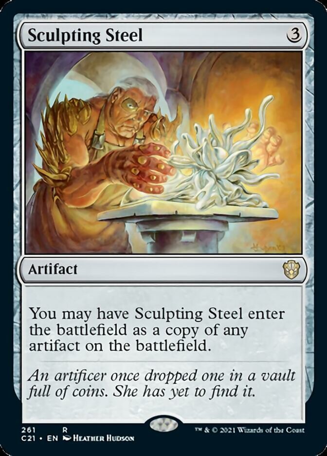 Sculpting Steel [Commander 2021] | Exor Games Summserside
