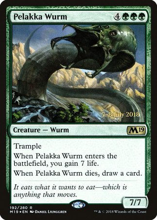 Pelakka Wurm [Core Set 2019 Promos] | Exor Games Summserside