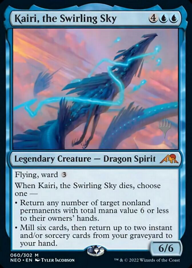 Kairi, the Swirling Sky (Promo Pack) [Kamigawa: Neon Dynasty Promos] | Exor Games Summserside