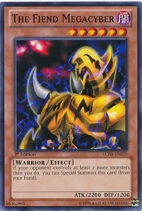 The Fiend Megacyber [LCJW-EN029] Common | Exor Games Summserside