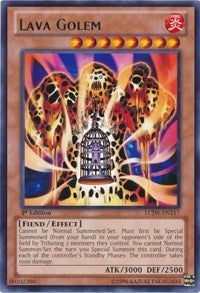 Lava Golem [LCJW-EN117] Rare | Exor Games Summserside