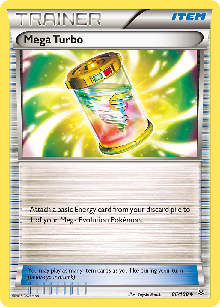 Mega Turbo (86/108) [XY: Roaring Skies] | Exor Games Summserside