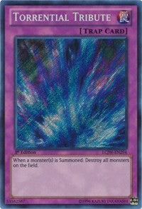 Torrential Tribute [LCJW-EN294] Secret Rare | Exor Games Summserside