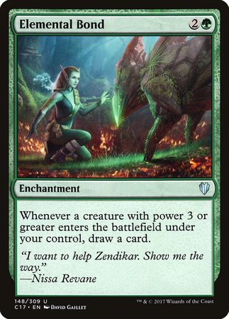 Elemental Bond [Commander 2017] | Exor Games Summserside