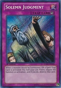 Solemn Judgment [LCJW-EN182] Secret Rare | Exor Games Summserside