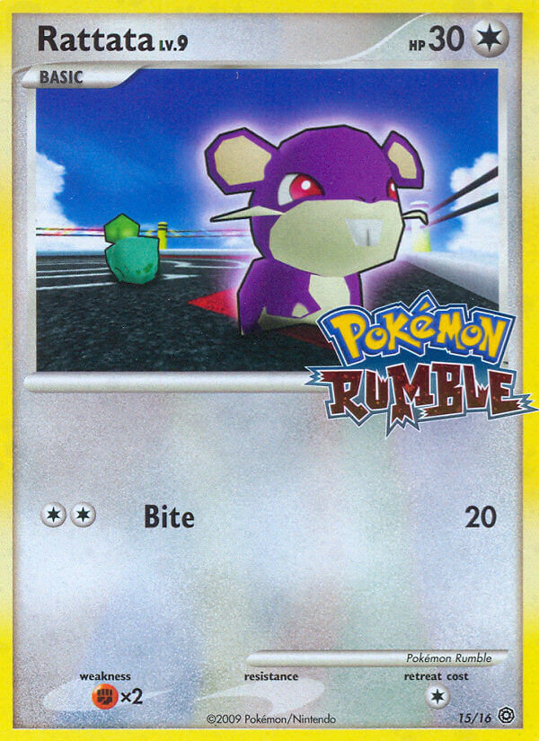 Rattata (15/16) [Pokémon Rumble] | Exor Games Summserside