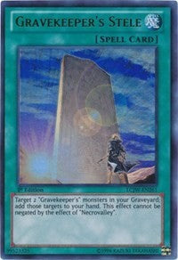 Gravekeeper's Stele [LCJW-EN261] Ultra Rare | Exor Games Summserside