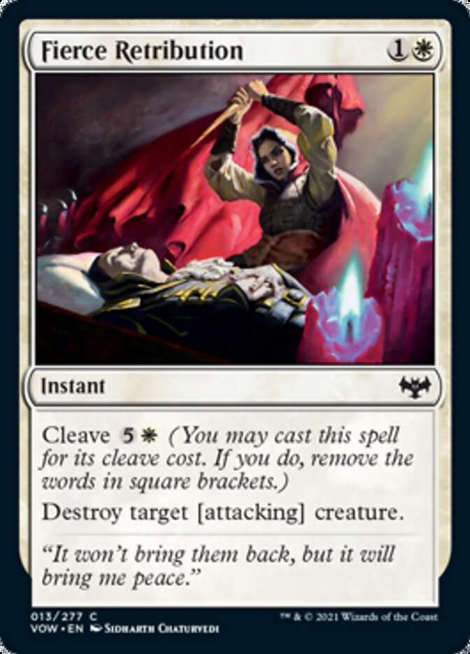 Fierce Retribution [Innistrad: Crimson Vow] | Exor Games Summserside