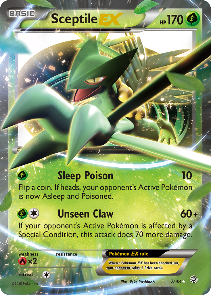 Sceptile EX (7/98) [XY: Ancient Origins] | Exor Games Summserside