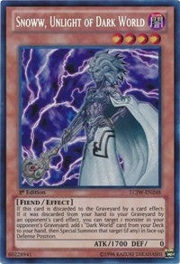 Snoww, Unlight of Dark World [LCJW-EN248] Secret Rare | Exor Games Summserside