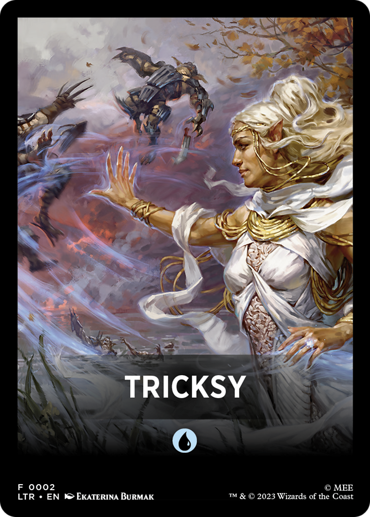 Tricksy Theme Card [The Lord of the Rings: Tales of Middle-Earth Tokens] | Exor Games Summserside