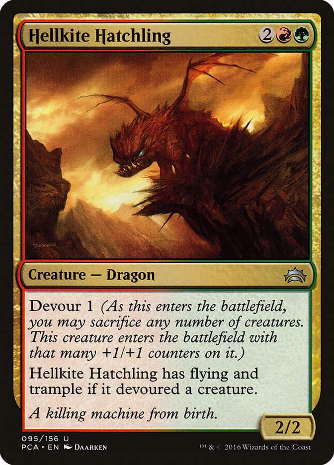 Hellkite Hatchling [Planechase Anthology] | Exor Games Summserside