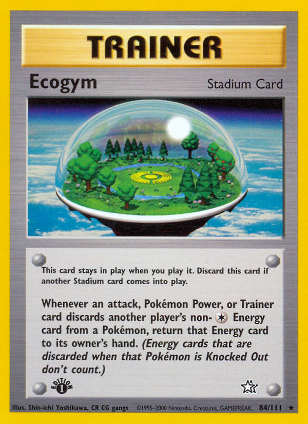 Ecogym (84/111) [Neo Genesis 1st Edition] | Exor Games Summserside