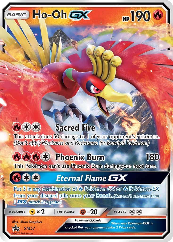 Ho-Oh GX (SM57) [Sun & Moon: Black Star Promos] | Exor Games Summserside