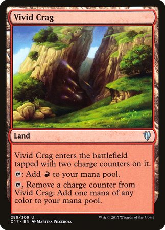 Vivid Crag [Commander 2017] | Exor Games Summserside