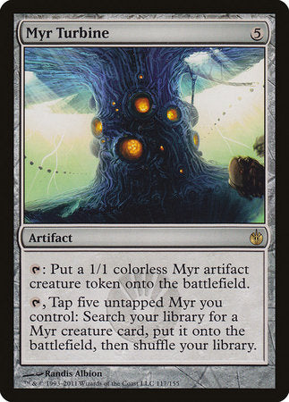 Myr Turbine [Mirrodin Besieged] | Exor Games Summserside