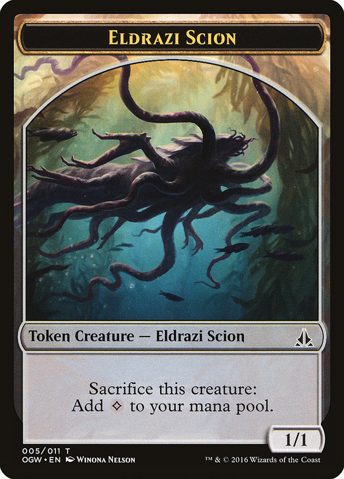 Eldrazi Scion (005/011) [Oath of the Gatewatch Tokens] | Exor Games Summserside