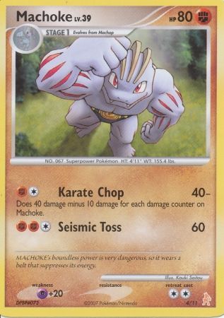 Machoke (4/11) [Diamond & Pearl: Trainer Kit - Lucario] | Exor Games Summserside