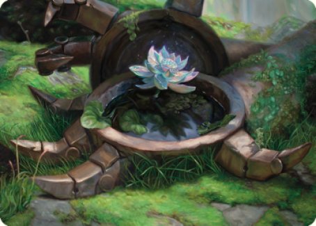 Timeless Lotus Art Card [Dominaria United Art Series] | Exor Games Summserside