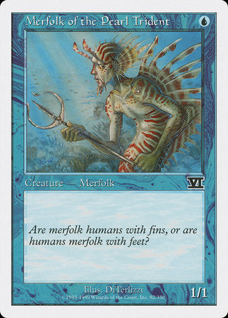 Merfolk of the Pearl Trident [Classic Sixth Edition] | Exor Games Summserside