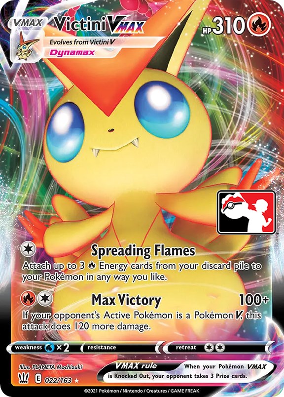 Victini VMAX (022/163) [Prize Pack Series One] | Exor Games Summserside