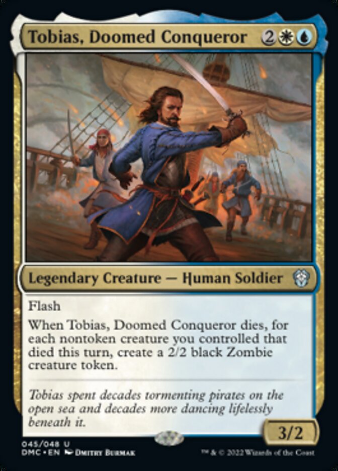 Tobias, Doomed Conqueror [Dominaria United Commander] | Exor Games Summserside