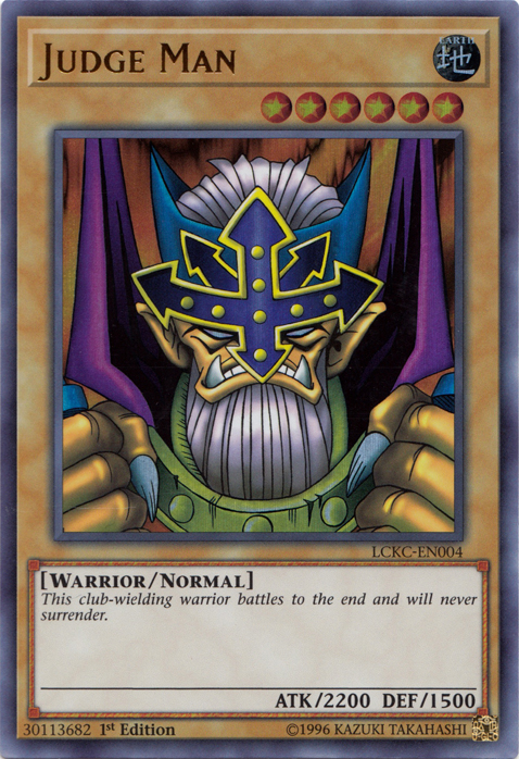 Judge Man [LCKC-EN004] Ultra Rare | Exor Games Summserside