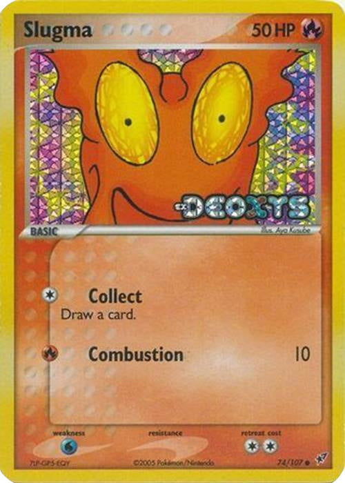 Slugma (74/107) (Stamped) [EX: Deoxys] | Exor Games Summserside