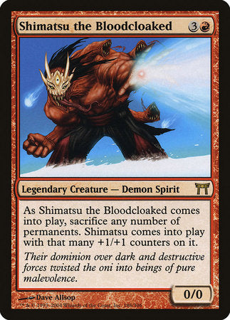 Shimatsu the Bloodcloaked [Champions of Kamigawa] | Exor Games Summserside