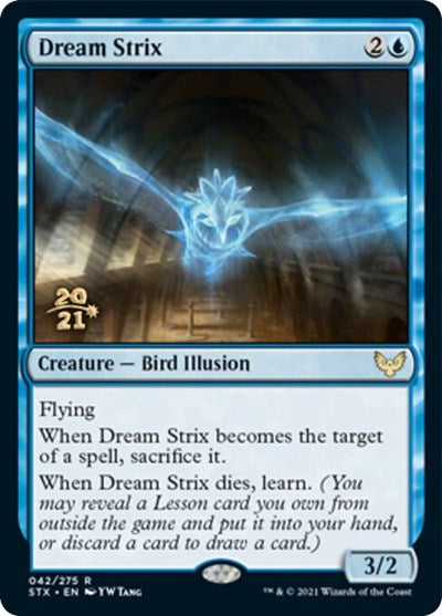 Dream Strix [Strixhaven: School of Mages Prerelease Promos] | Exor Games Summserside