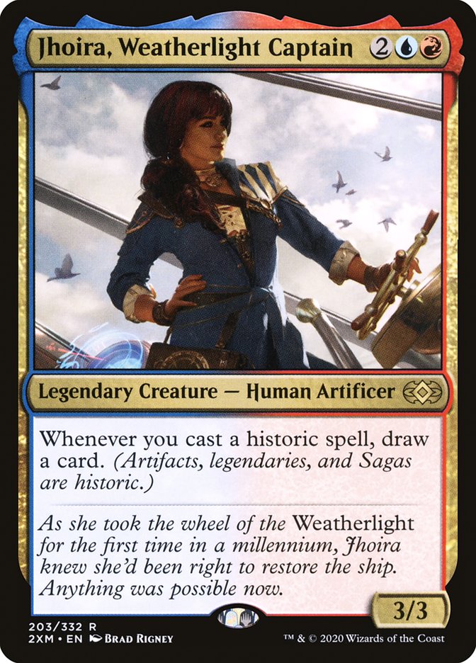 Jhoira, Weatherlight Captain [Double Masters] | Exor Games Summserside