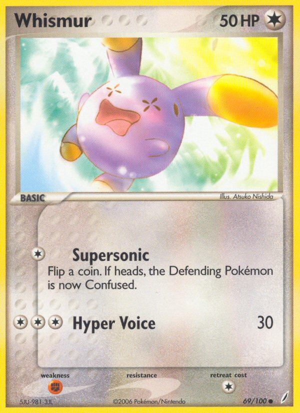 Whismur (69/100) [EX: Crystal Guardians] | Exor Games Summserside