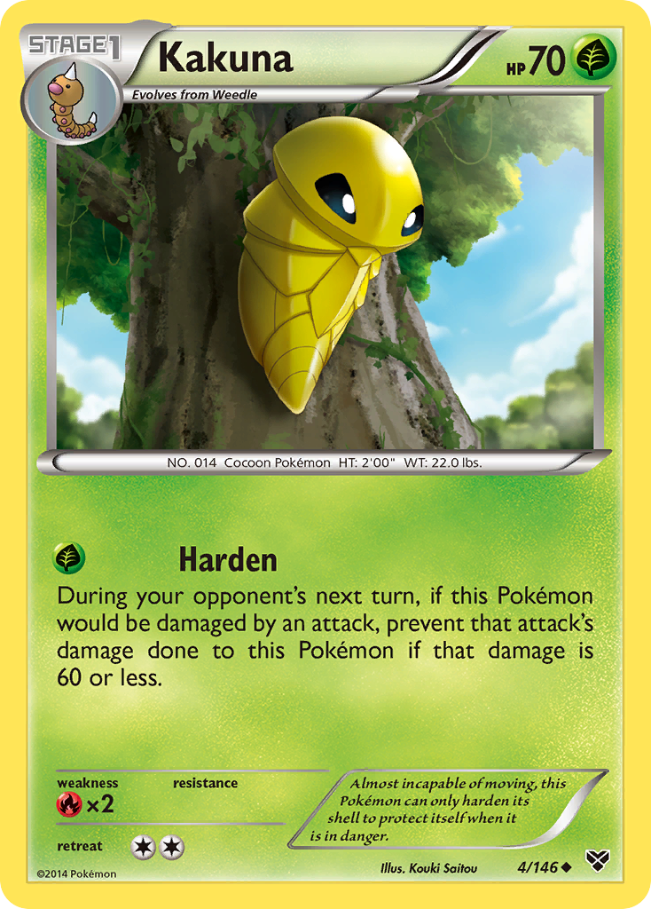 Kakuna (4/146) [XY: Base Set] | Exor Games Summserside