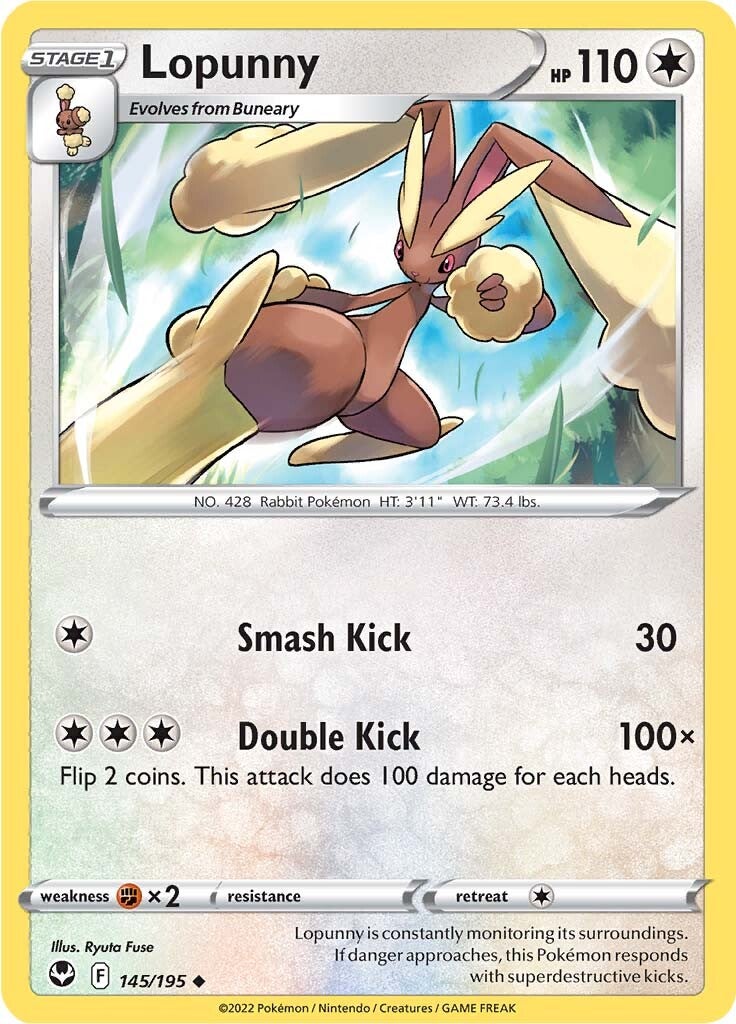 Lopunny (145/195) [Sword & Shield: Silver Tempest] | Exor Games Summserside