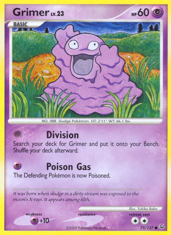 Grimer (75/127) [Platinum: Base Set] | Exor Games Summserside