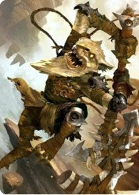 Teeterpeak Ambusher Art Card [Zendikar Rising Art Series] | Exor Games Summserside