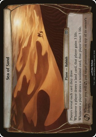 Sea of Sand (Planechase) [Planechase Planes] | Exor Games Summserside